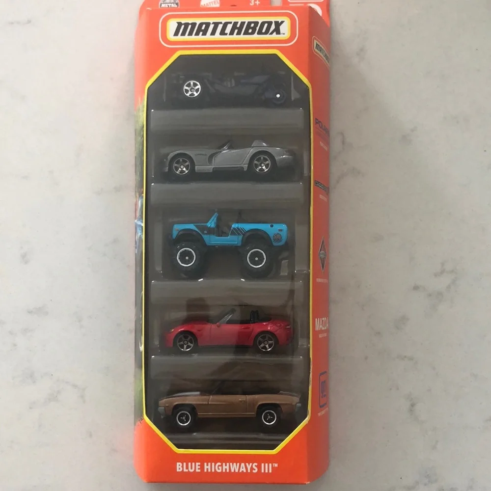 Matchbox Blue Highways III- 5 Car Set